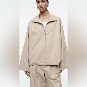 COS Bubble Hem Cotton Jacket